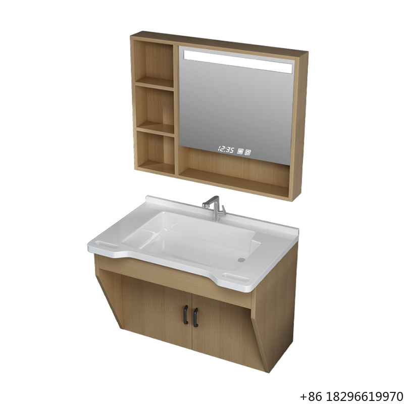 Home Bathroom Cabinets - Barrier Free Bathroom Vanity Set With