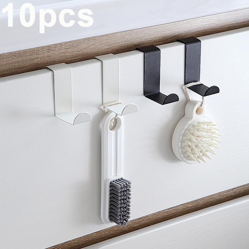 Tiny Home Bathroom Kitchen - Z-Shaped Bathroom Cabinet Door Hook Stainless