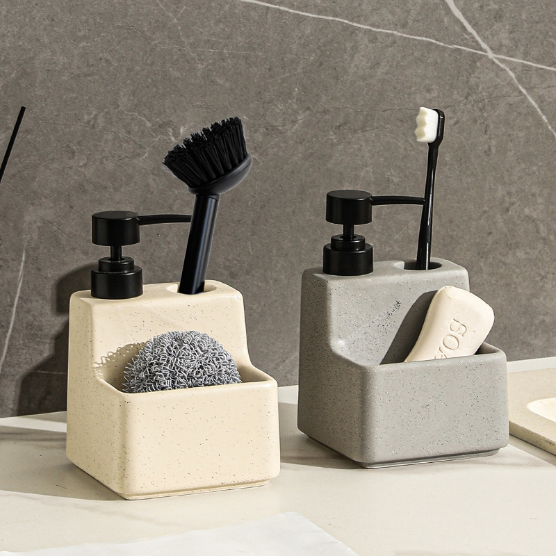 Home Bathroom Soap Dispenser - Storage Integrated Emulsion Bottle Kitchen Bathroom