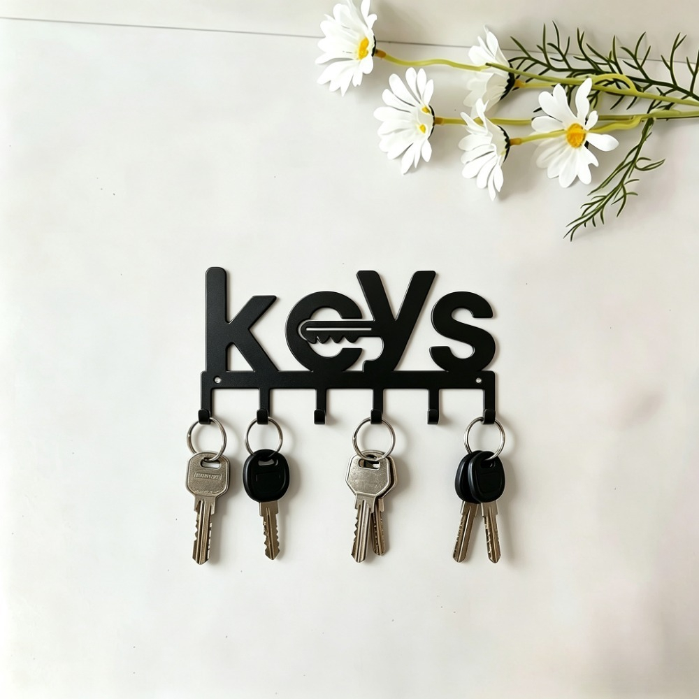 Home Bathroom Key - CIFBUY Key Shape Metal Wall Art