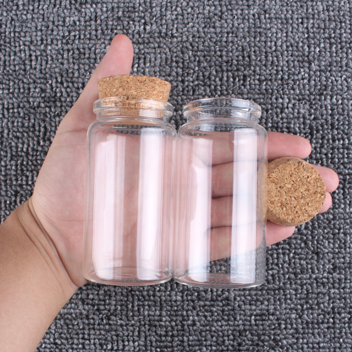 Bath Salts Jar - 2 Cái/lốc 50Ml 60Ml 80Ml 100Ml