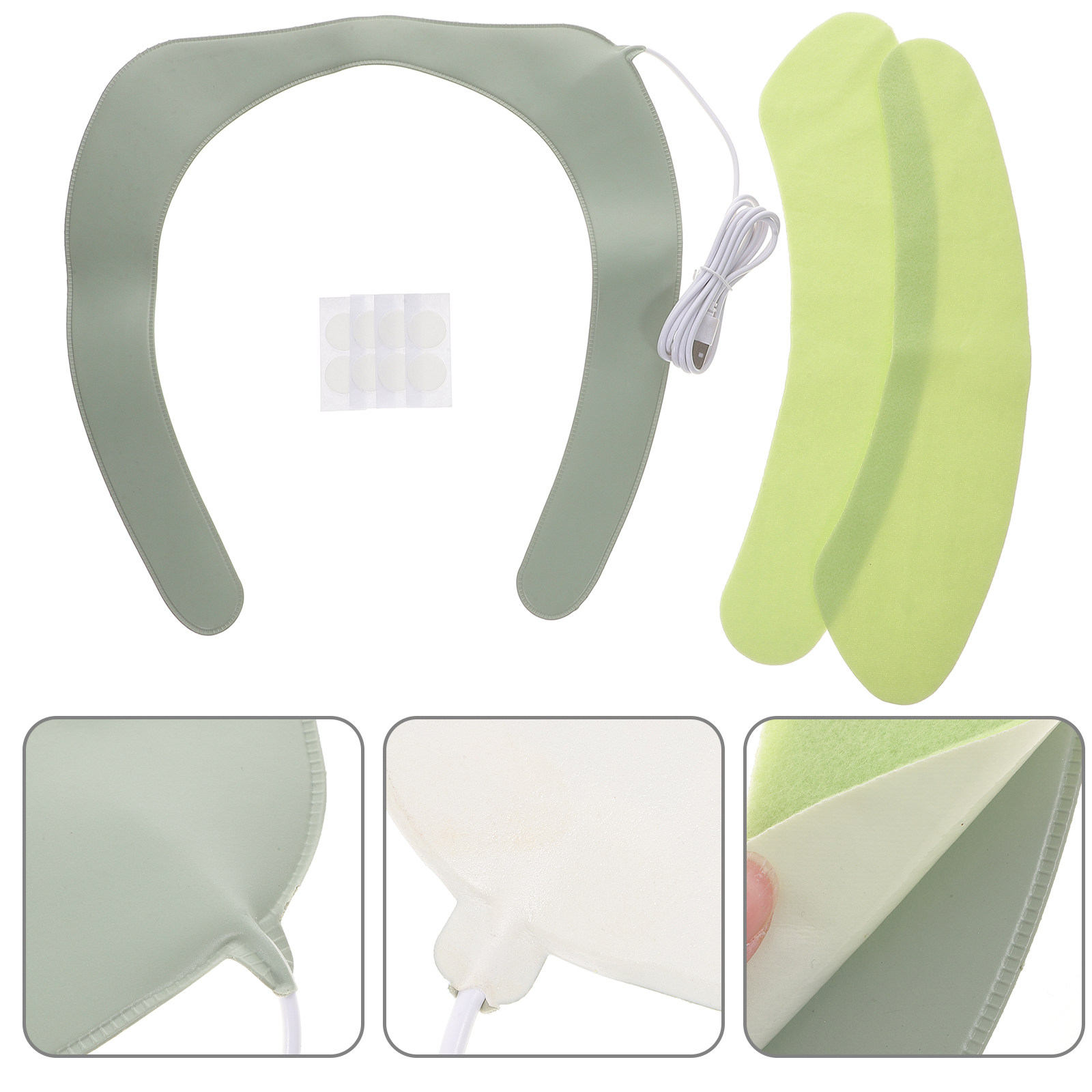 Home Bathroom Ideas - Heated Toilet Seat Cushion Intelligent Constant