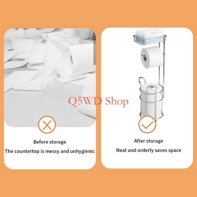 Home Bathroom Upgrades - Giá đỡ cuộn giấy vệ sinh