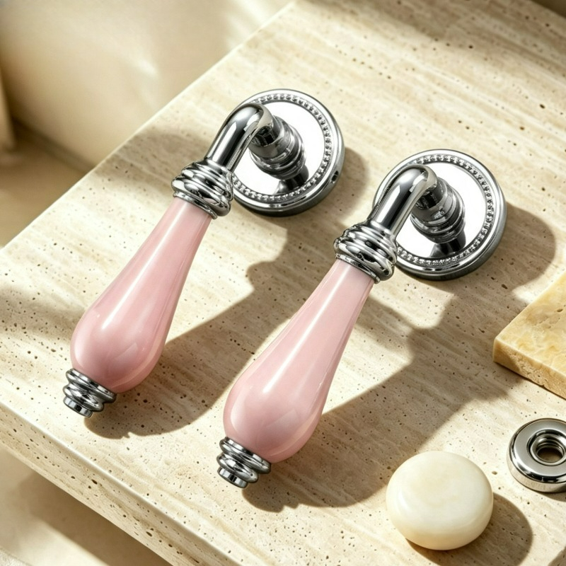 Home Bathroom Key - French Style Light Luxury Home Bedroom