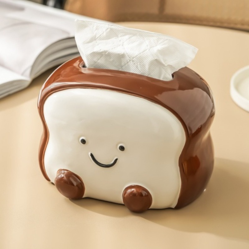 Creative Cartoon Toast Ceramic - đánh giá và giá Home Bathroom Decor Ideas