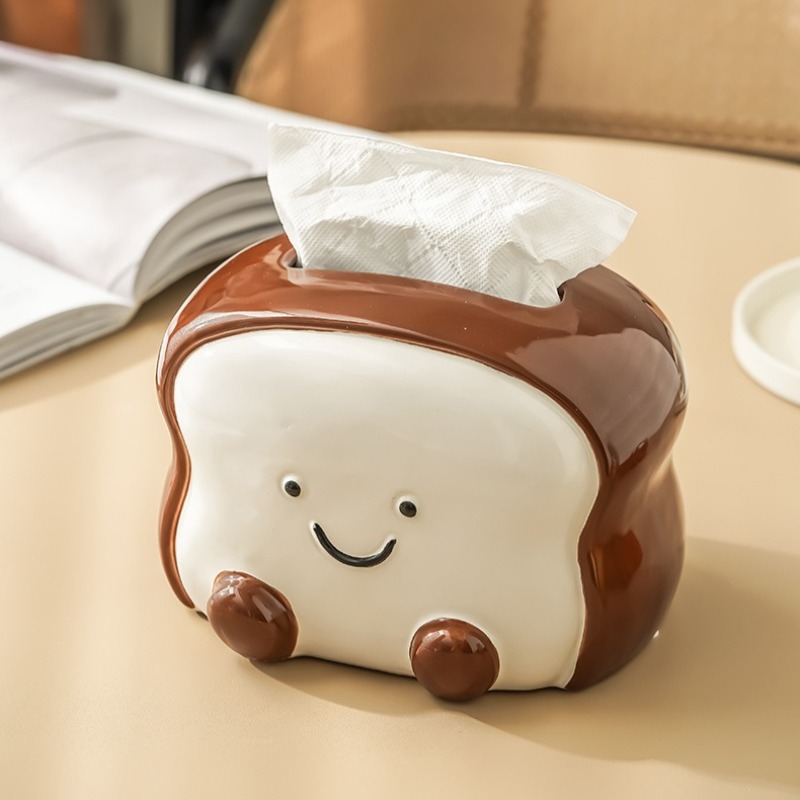 Creative Cartoon Toast Ceramic - đánh giá và giá Home Bathroom Decor Ideas