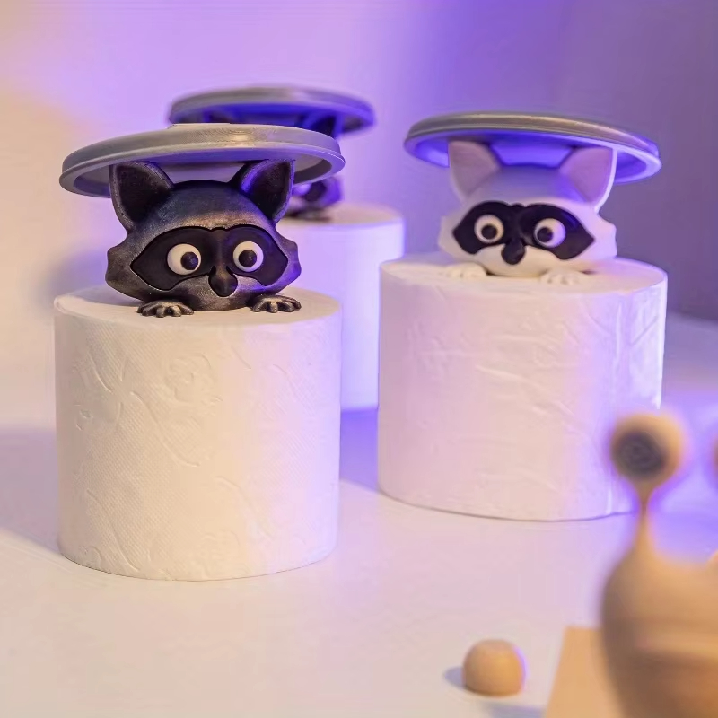 Cute Raccoon Toilet Paper Hold - đánh giá và giá Home Bathroom Decor Ideas