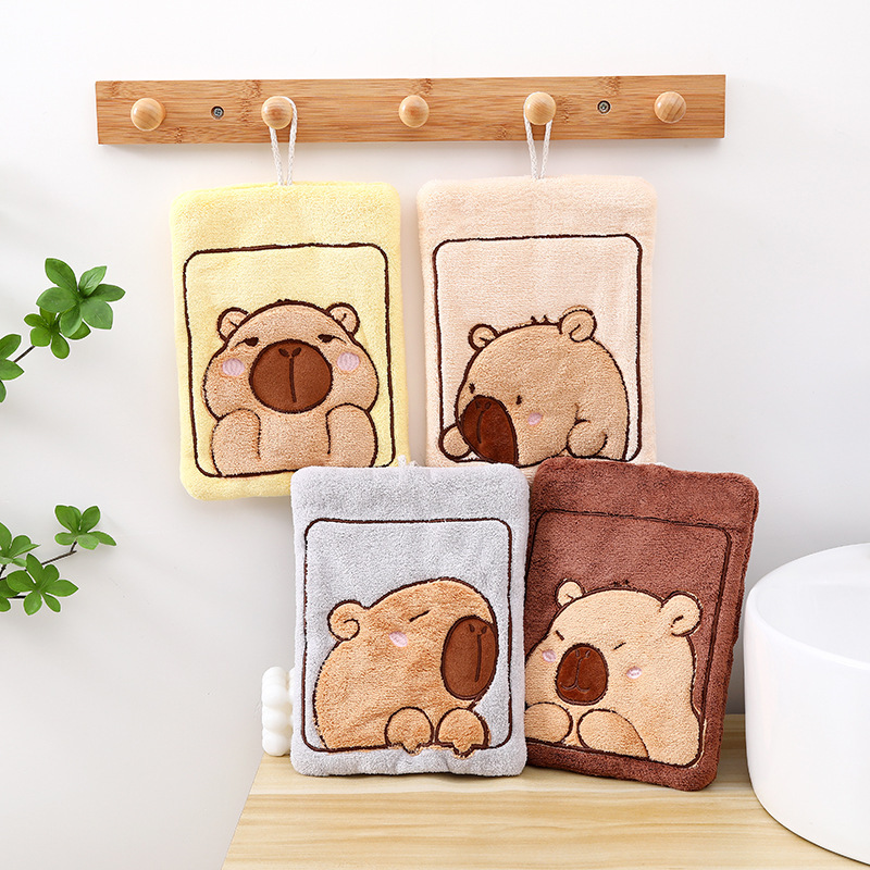Hanging Cute Capybara  Hand To - đánh giá và giá Home Bathroom Supplies