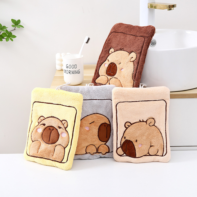 Hanging Cute Capybara  Hand To - đánh giá và giá Home Bathroom Supplies