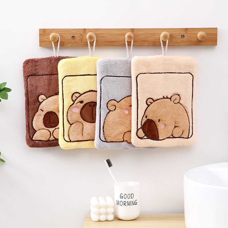 Hanging Cute Capybara  Hand To - đánh giá và giá Home Bathroom Supplies
