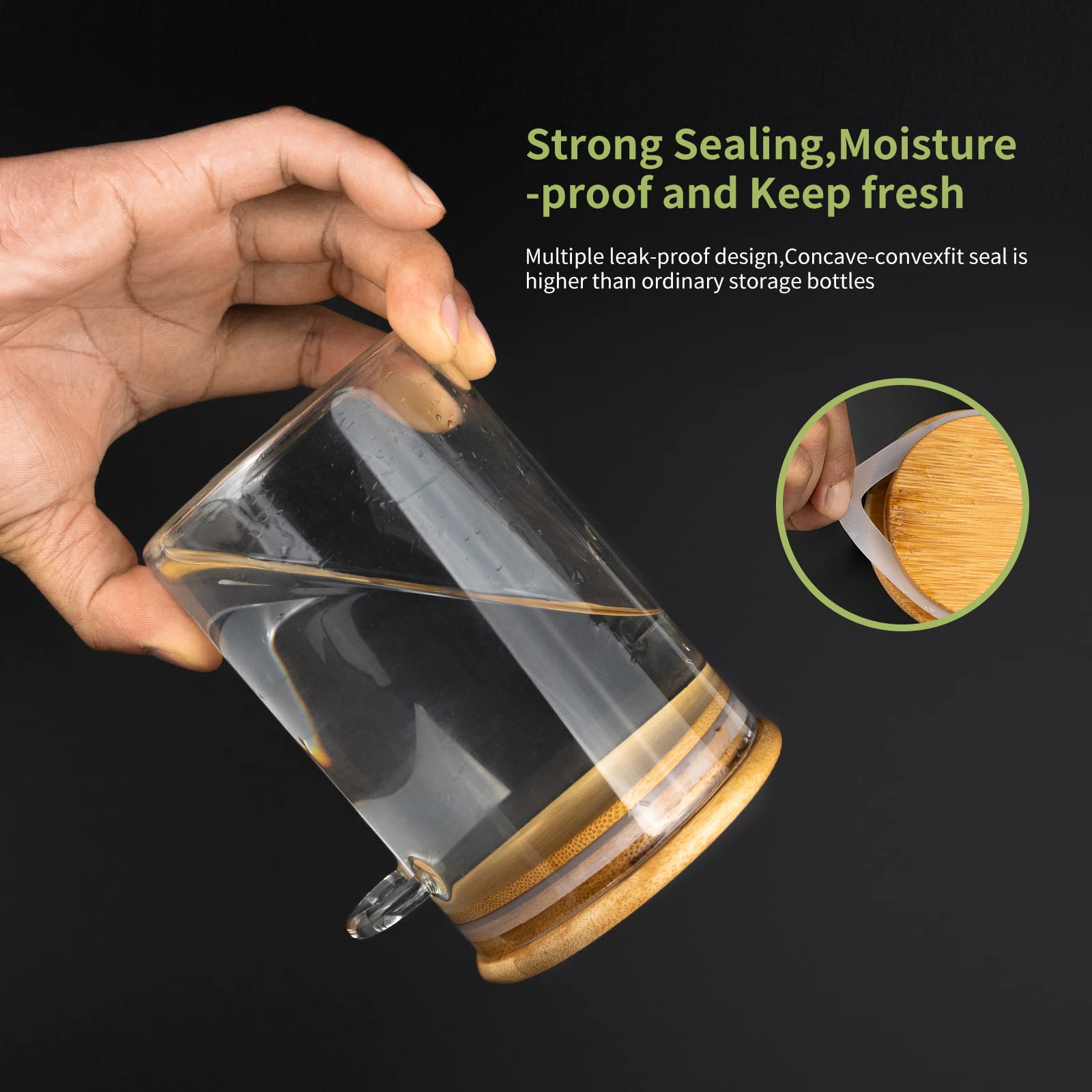 Airtight Food Storage Plastic  - đánh giá và giá Bath Salts Jar