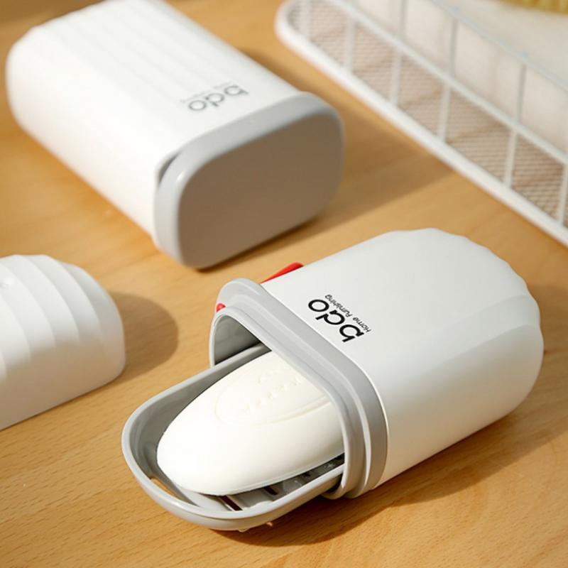 1Pc Travel Soap Dish with Drai - đánh giá và giá Home Bathroom Supplies