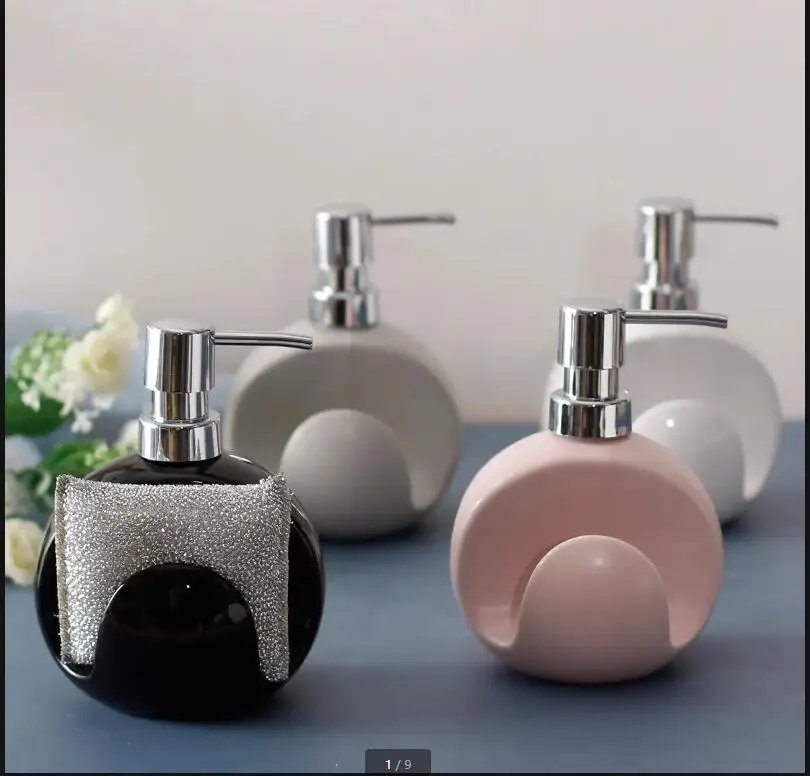 Ceramic Lotion Bottle Soap Dis - đánh giá và giá Home Bathroom Supplies