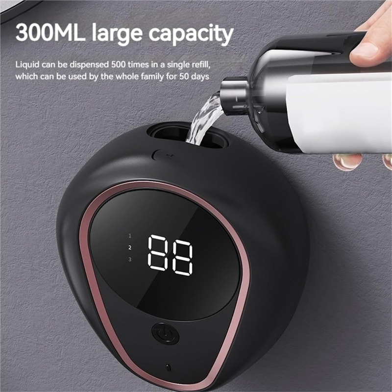 300ml Intelligent Soap Dispens - đánh giá và giá Home Bathroom Soap Dispenser