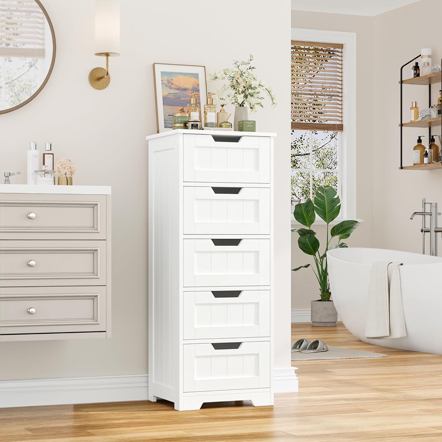 Freestanding Bathroom Storage  - đánh giá và giá Home Bathroom Cabinets