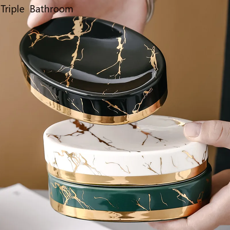 Đá Cẩm Thạch Sọc Gốm Sứ Phòng  - đánh giá và giá Home Bathroom Supplies
