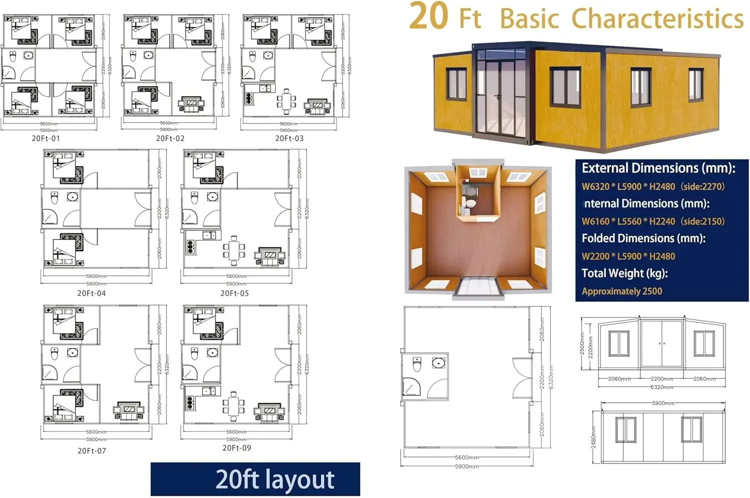 Customized Tiny Expandable Pre - đánh giá và giá Tiny Home Bathroom Kitchen