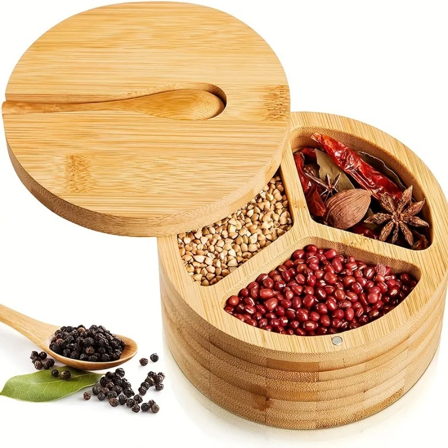 Bamboo Covered Wooden Spoon Se - đánh giá và giá Bath Salts Jar