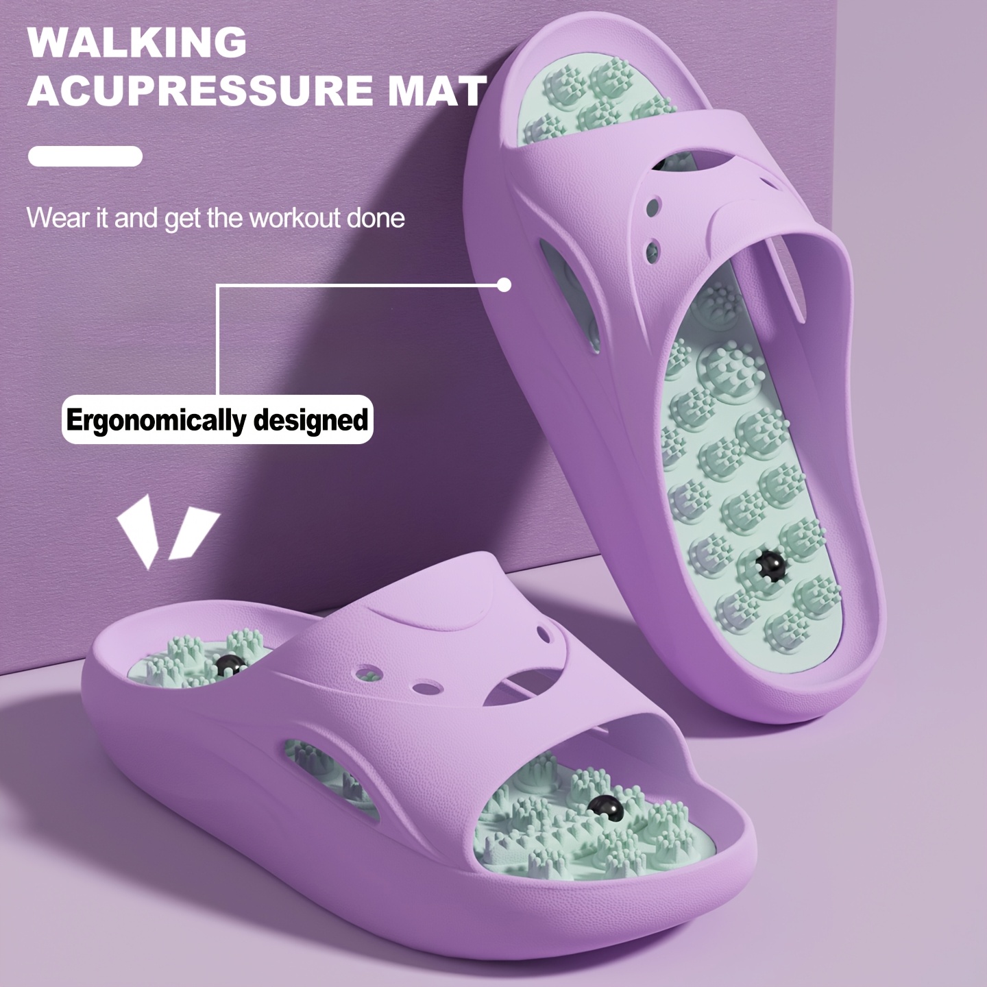 Women Men EVA Massage Slippers - đánh giá và giá Home Bath