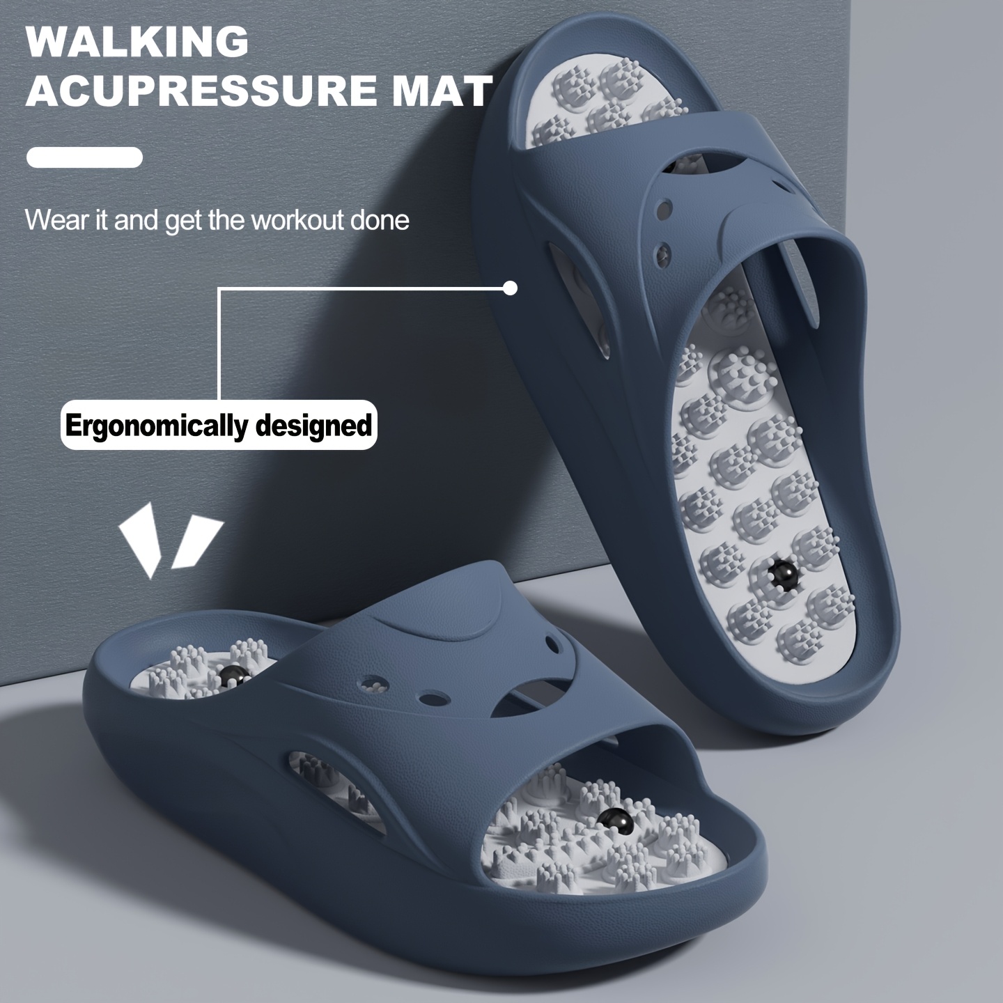 Women Men EVA Massage Slippers - đánh giá và giá Home Bath