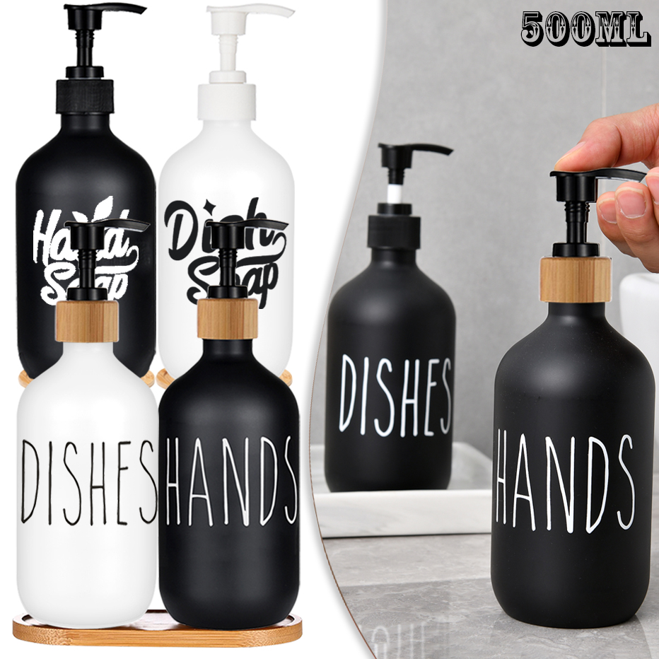 500Ml Món Ăn Soap Chai Đựng Lọ - đánh giá và giá Home Bathroom Soap Dispenser