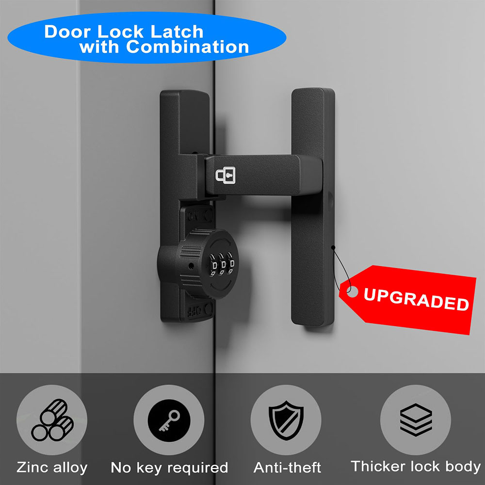 Security Barn Door Lock 3-Digi - đánh giá và giá Home Bathroom Cabinets