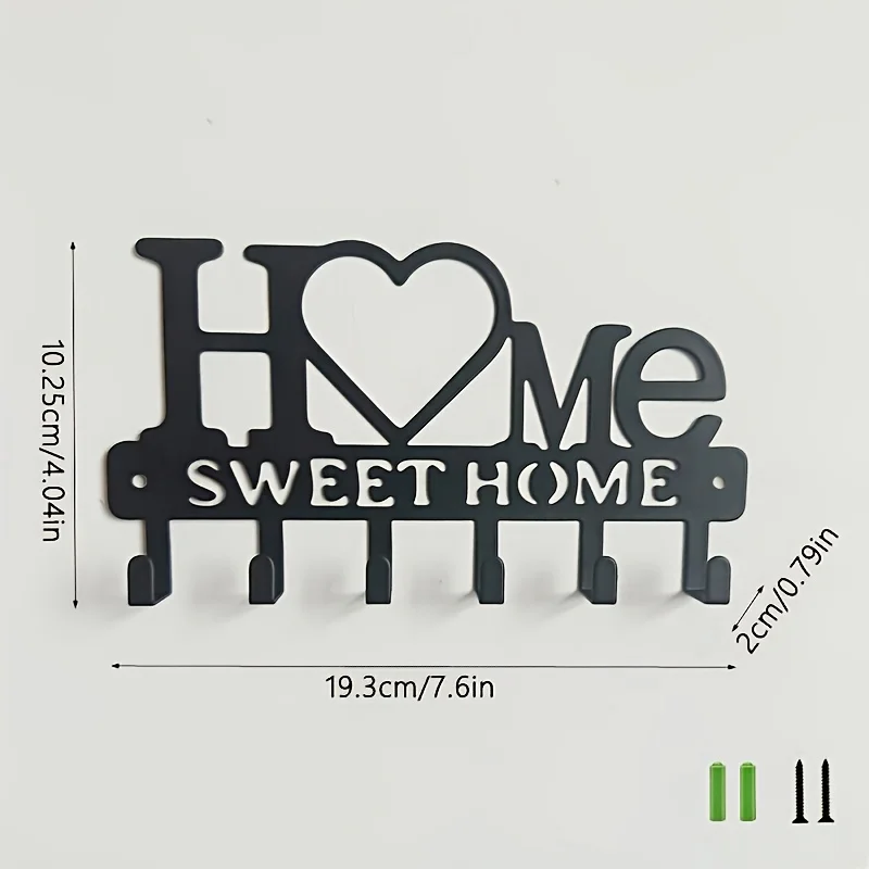 【2D Flat】Warm Home Metal Key H - đánh giá và giá Home Bathroom Key