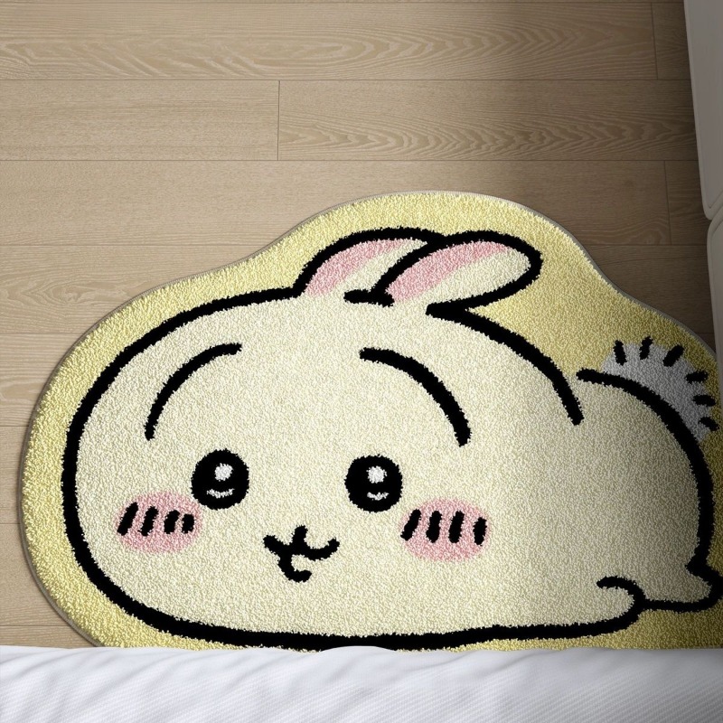 -Chiikawa！！！ Cartoon Rug Anime - đánh giá và giá Home Bathroom Supplies