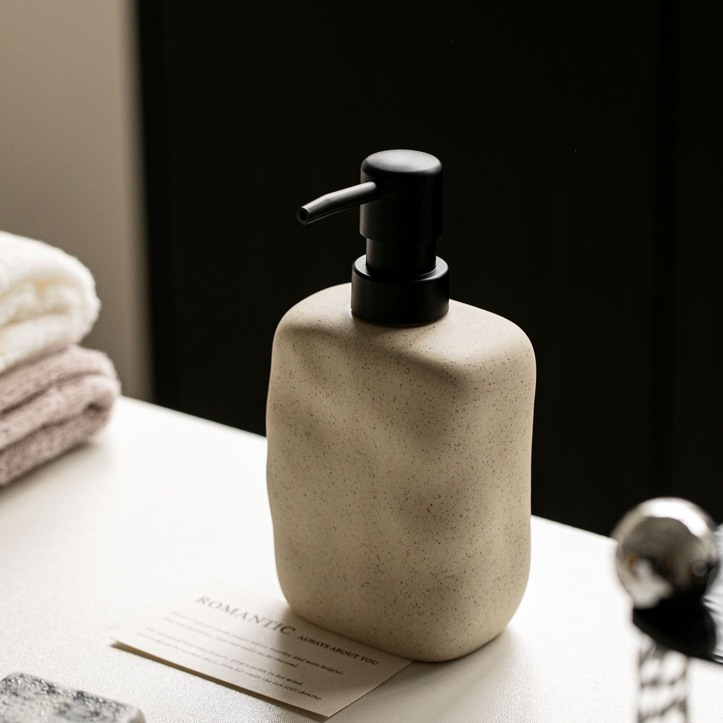 400ML Wabi-sabi Lotion Bottle  - đánh giá và giá Home Bathroom Soap Dispenser