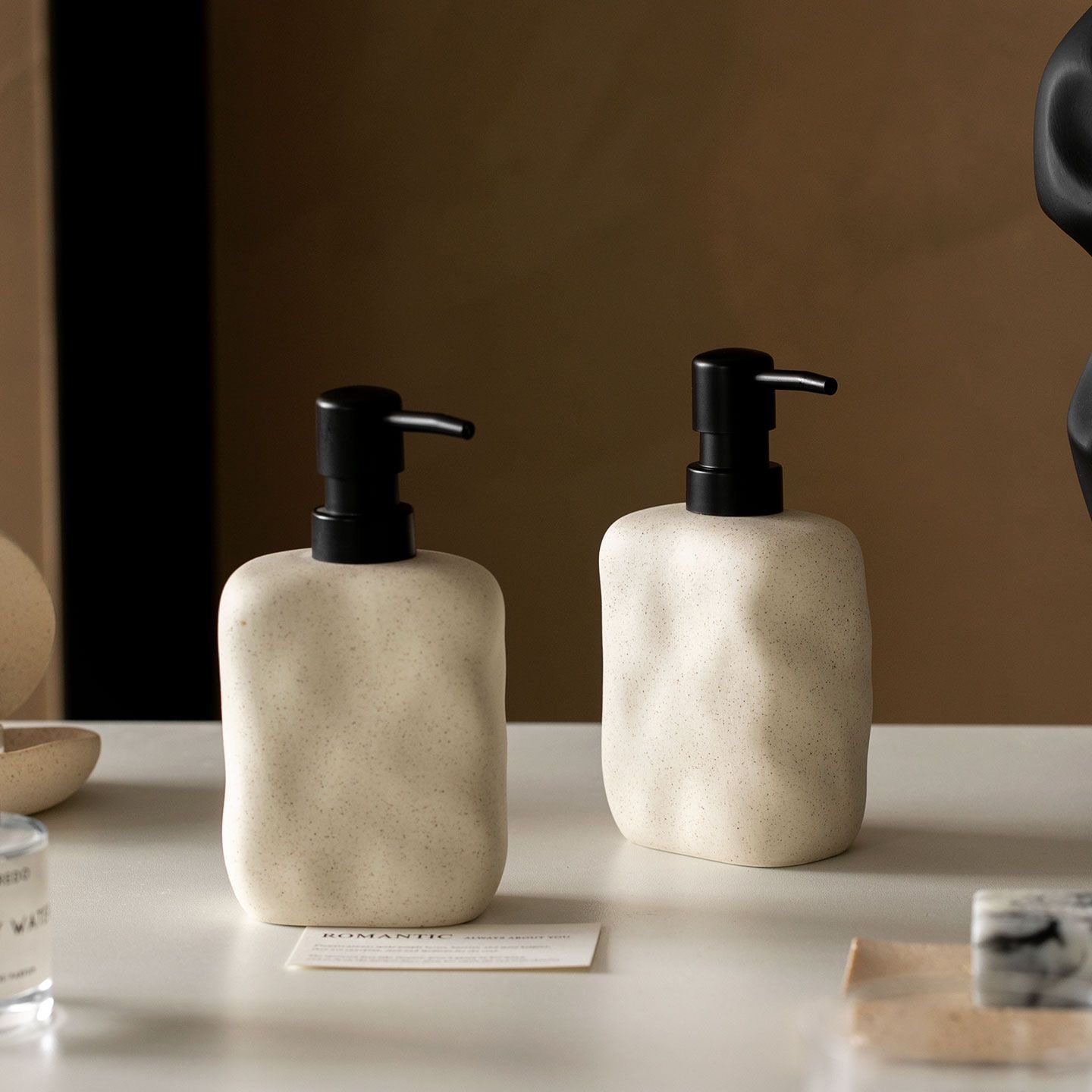 400ML Wabi-sabi Lotion Bottle  - đánh giá và giá Home Bathroom Soap Dispenser