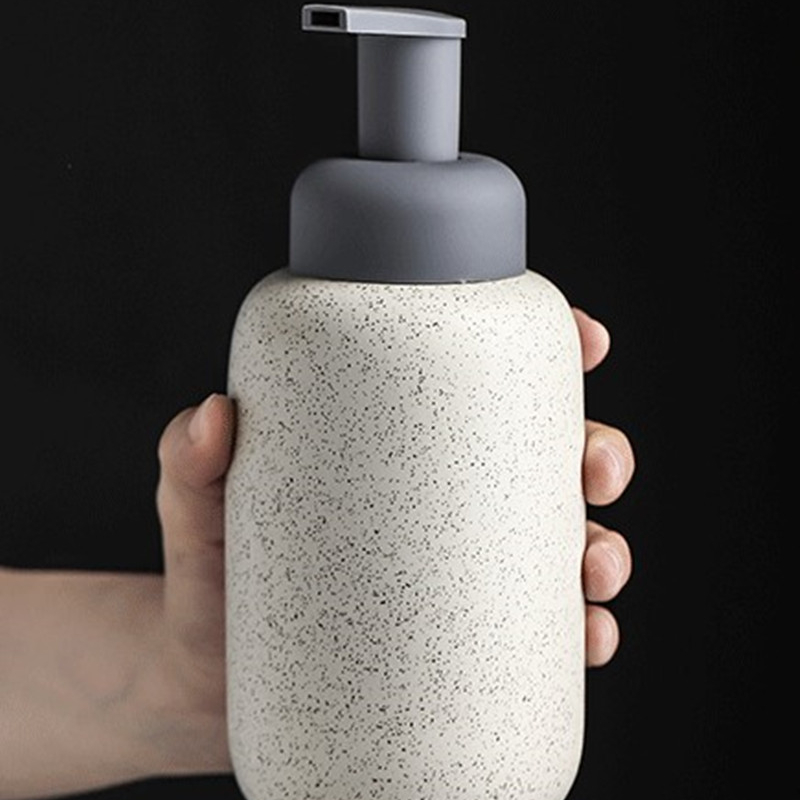 Bathroom Ceramic Mousse Dispen - đánh giá và giá Home Bathroom Soap Dispenser
