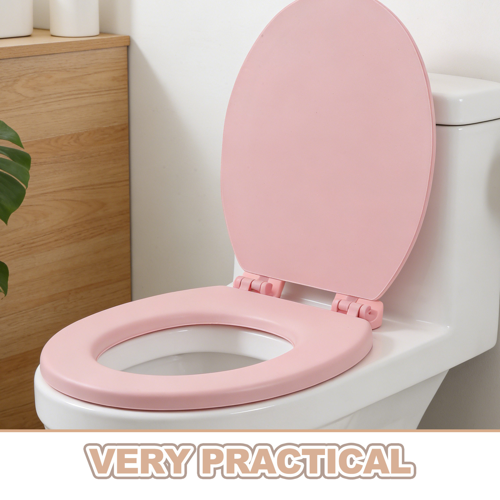 Padded Toilet Seat Soft Foam T - đánh giá và giá Home Bathroom Upgrades