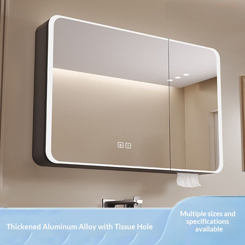 LED Smart Bathroom Mirror Cabi - đánh giá và giá Home Bathroom Cabinets