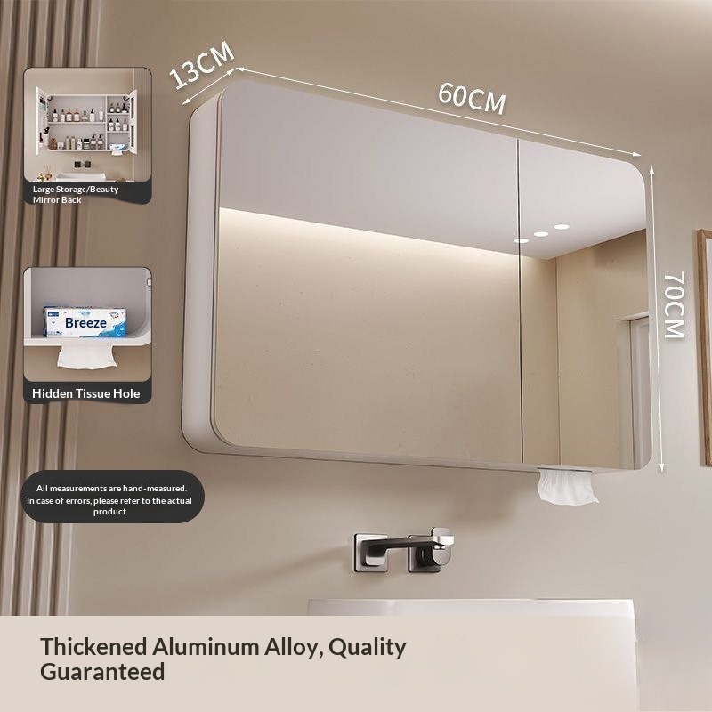 LED Smart Bathroom Mirror Cabi - đánh giá và giá Home Bathroom Cabinets