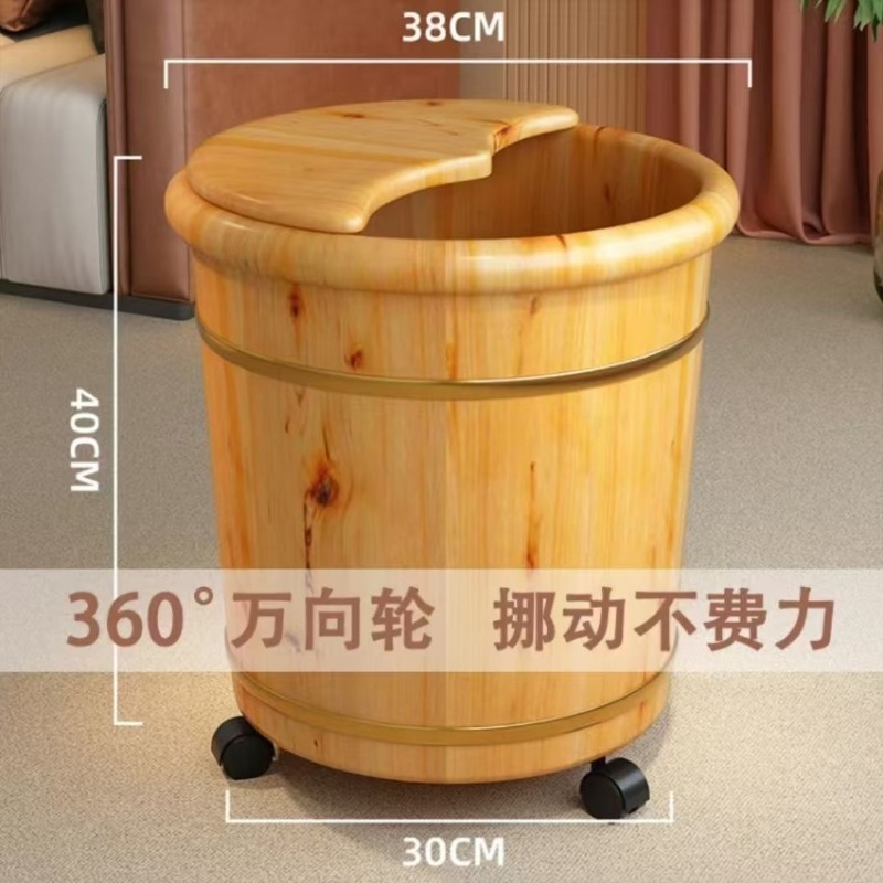 Wooden Foot Soaking Bucket, So - đánh giá và giá Home Bath