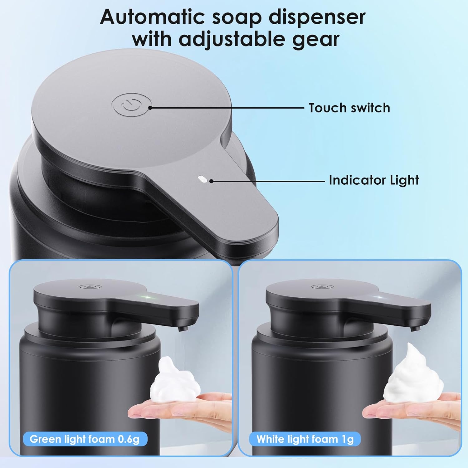 LAOPAO Foam Soap Dispenser Set - đánh giá và giá Home Bathroom Soap Dispenser
