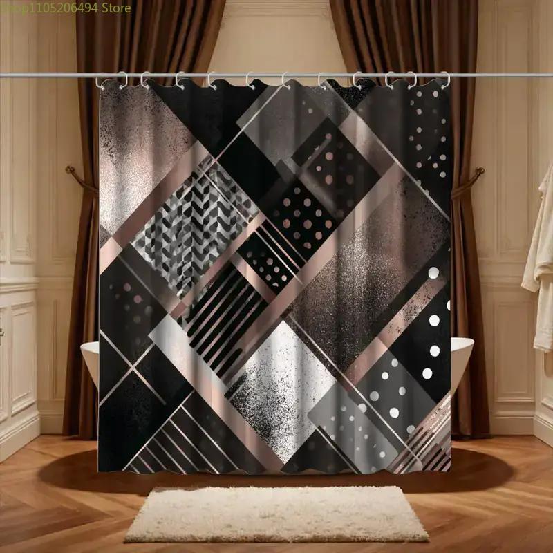 Modern Geometric Abstract Show - đánh giá và giá Home Bathroom Decor Ideas