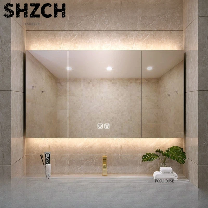 Modern Thickened Bathroom Mirr - đánh giá và giá Home Bathroom Cabinets