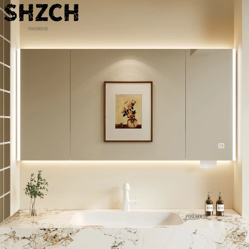 Modern Thickened Bathroom Mirr - đánh giá và giá Home Bathroom Cabinets