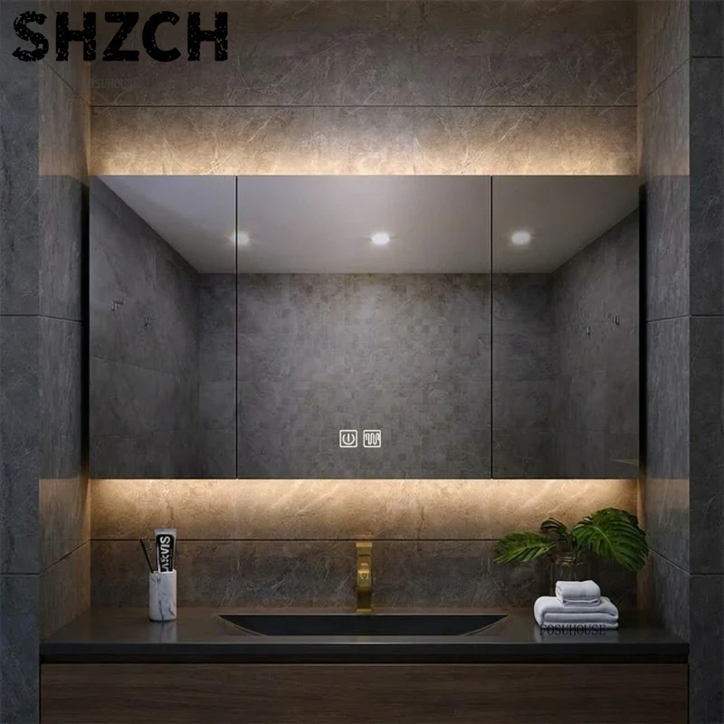 Modern Thickened Bathroom Mirr - đánh giá và giá Home Bathroom Cabinets
