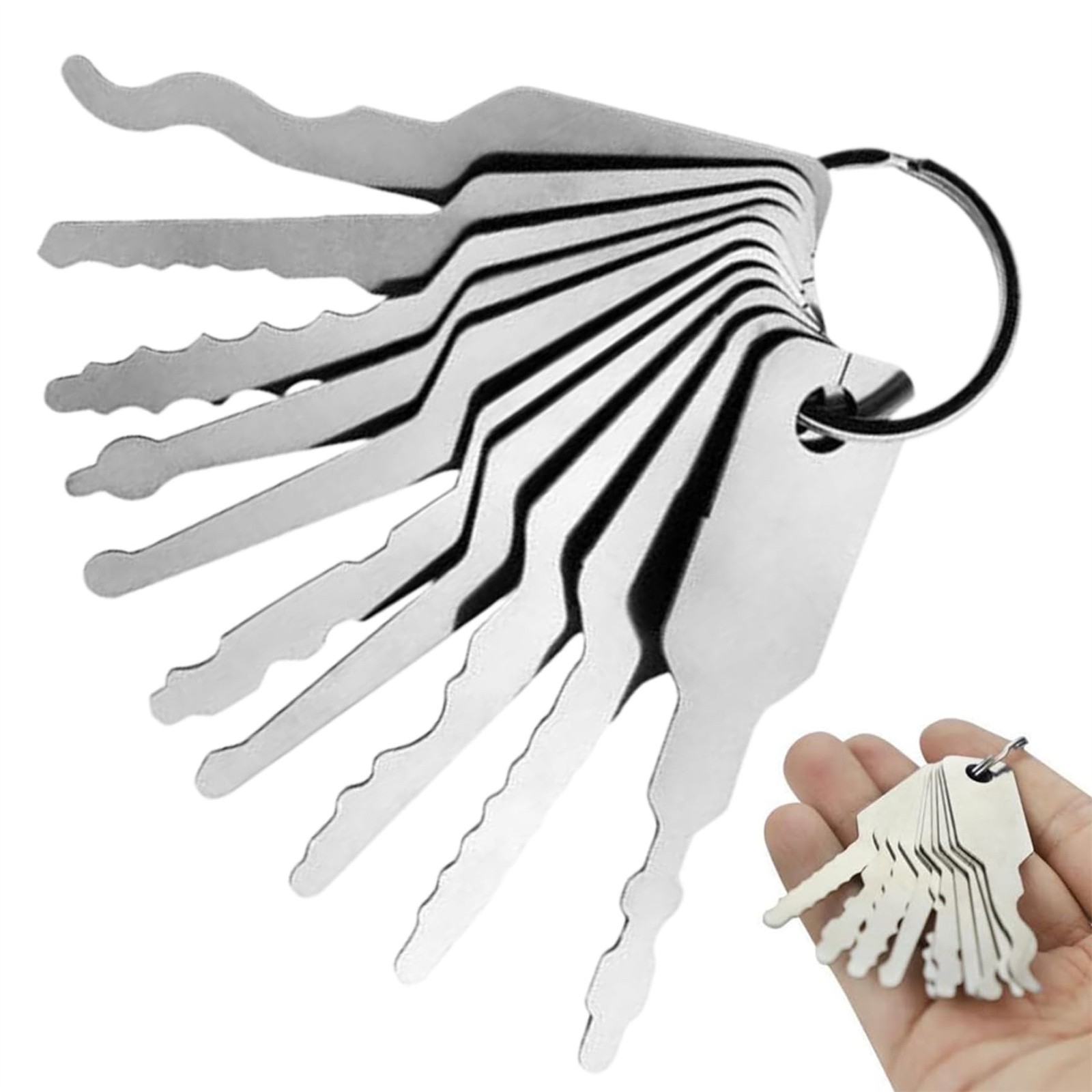 10pcs/Lot Uncut Key Blanks Loc - đánh giá và giá Home Bathroom Supplies