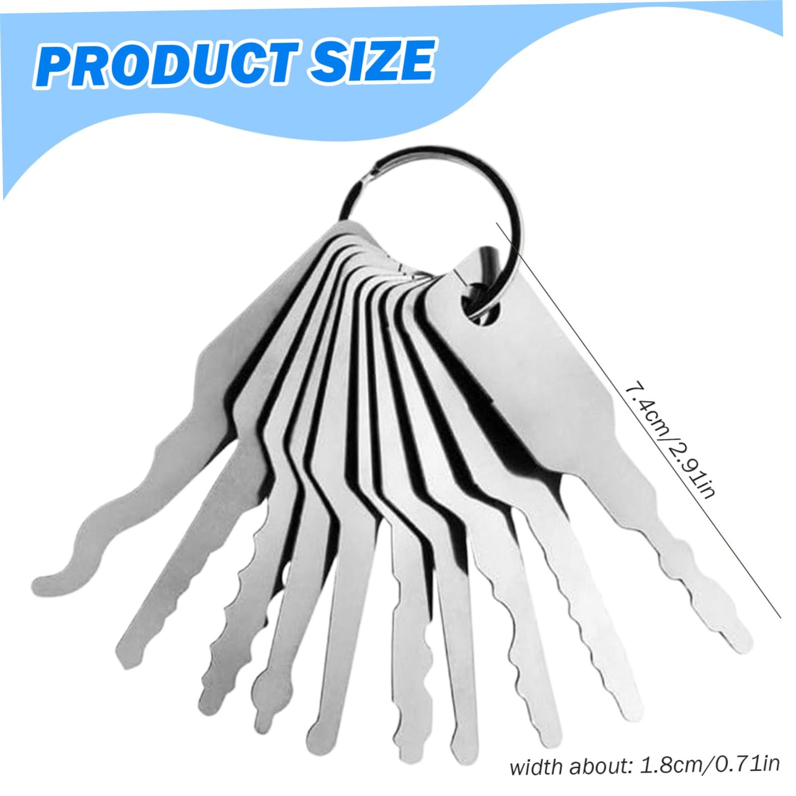 10pcs/Lot Uncut Key Blanks Loc - đánh giá và giá Home Bathroom Supplies