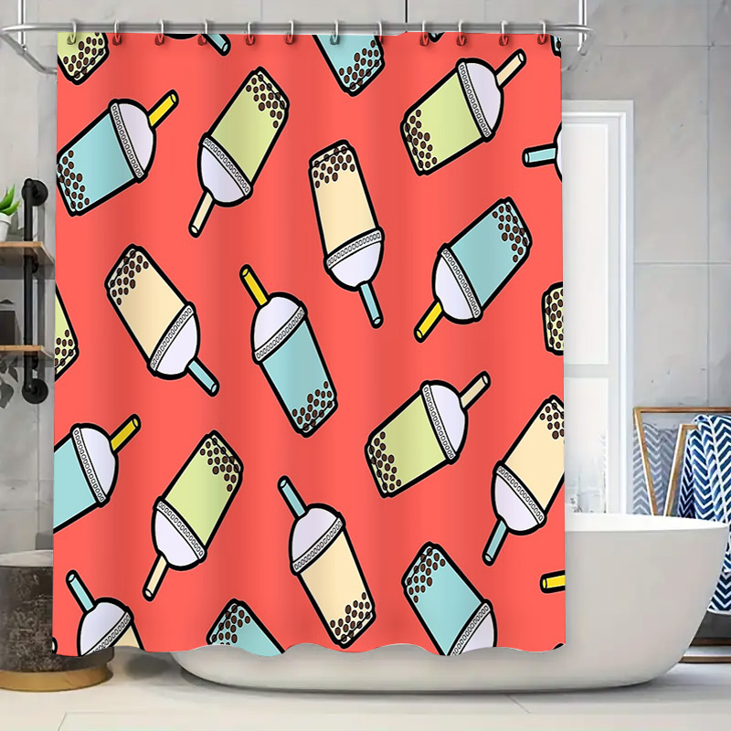 Unique Bubble Tea Shower Curta - đánh giá và giá Home Bathroom Decor Ideas