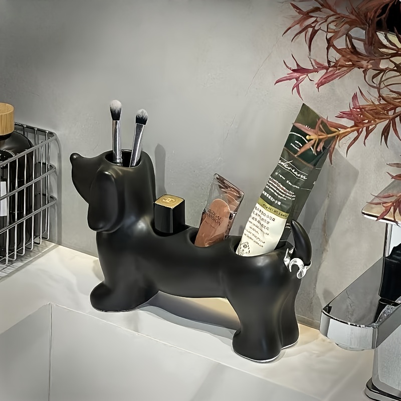 Dachshund Toothbrush Holder Cu - đánh giá và giá Home Bathroom Supplies
