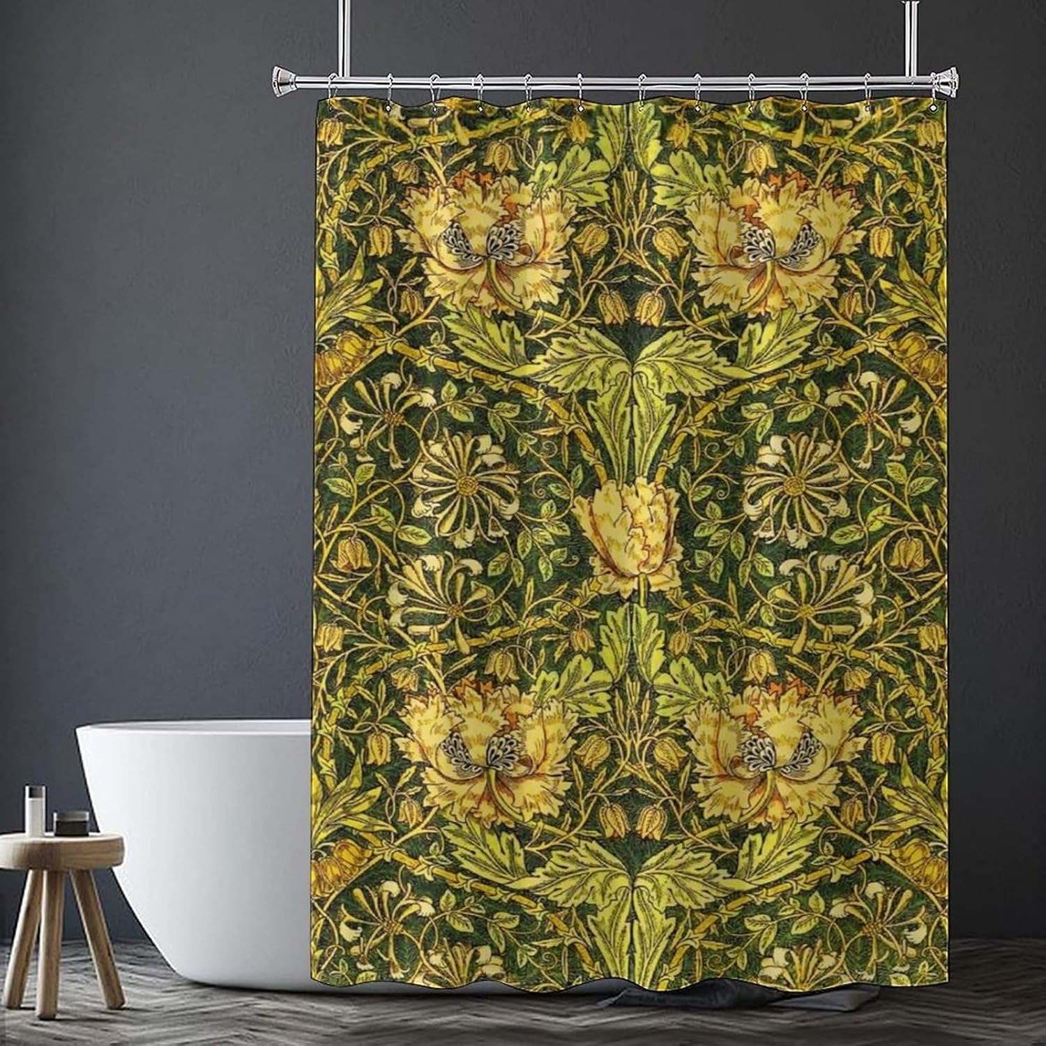 Waterproof Botanical Shower Cu - đánh giá và giá Home Bathroom Decor Ideas