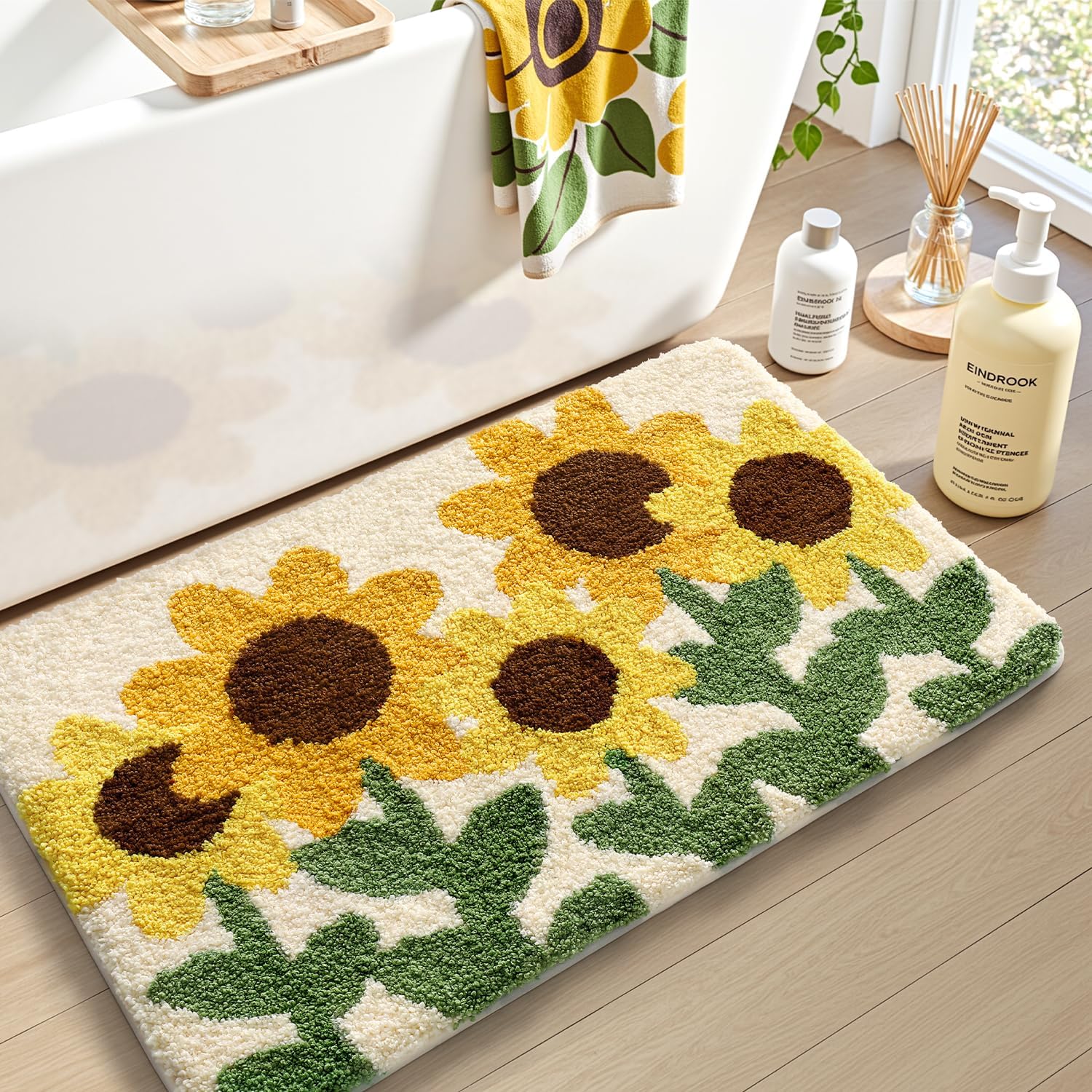VIKAMA Modern Bathroom Carpet  - đánh giá và giá Zara Home Bathroom Mat