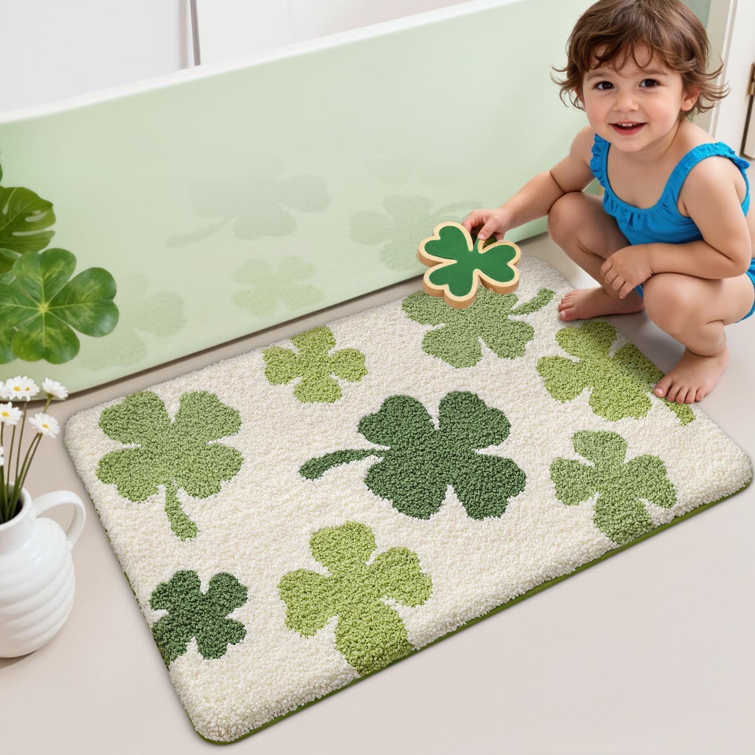 VIKAMA Modern Bathroom Carpet  - đánh giá và giá Zara Home Bathroom Mat