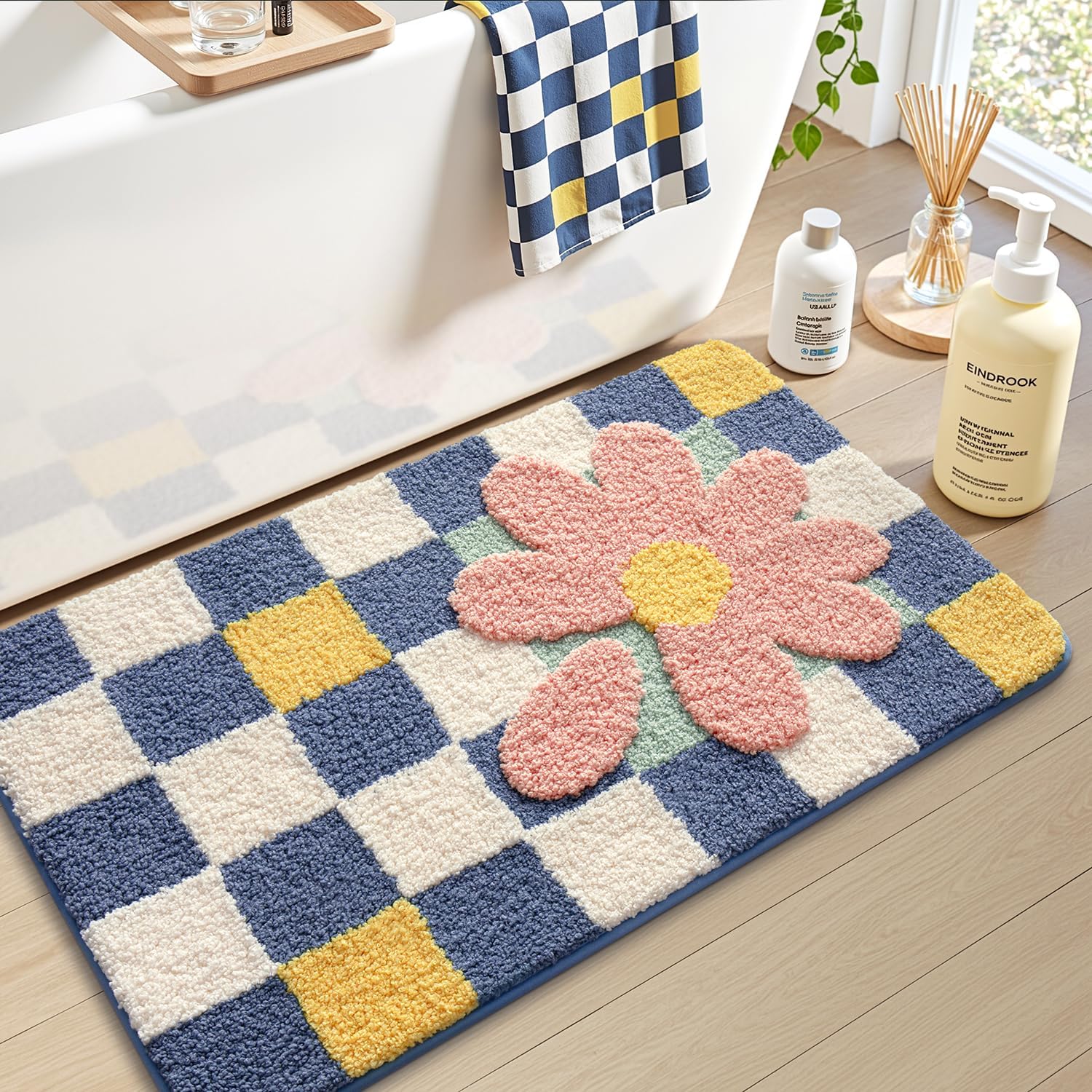 VIKAMA Modern Bathroom Carpet  - đánh giá và giá Zara Home Bathroom Mat