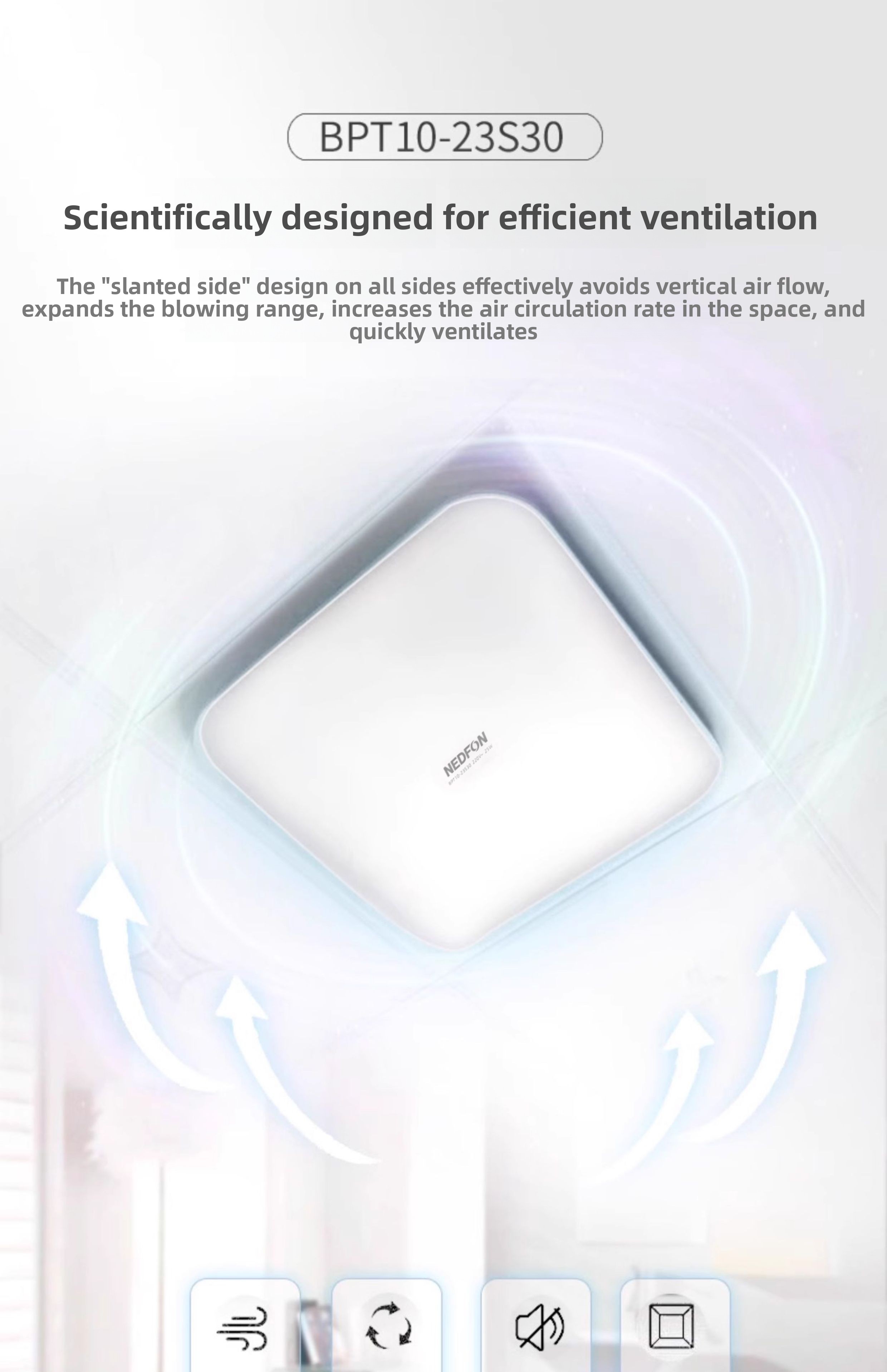 Ultra-thin and powerful integr - đánh giá và giá Home Bathroom Exhaust Fan