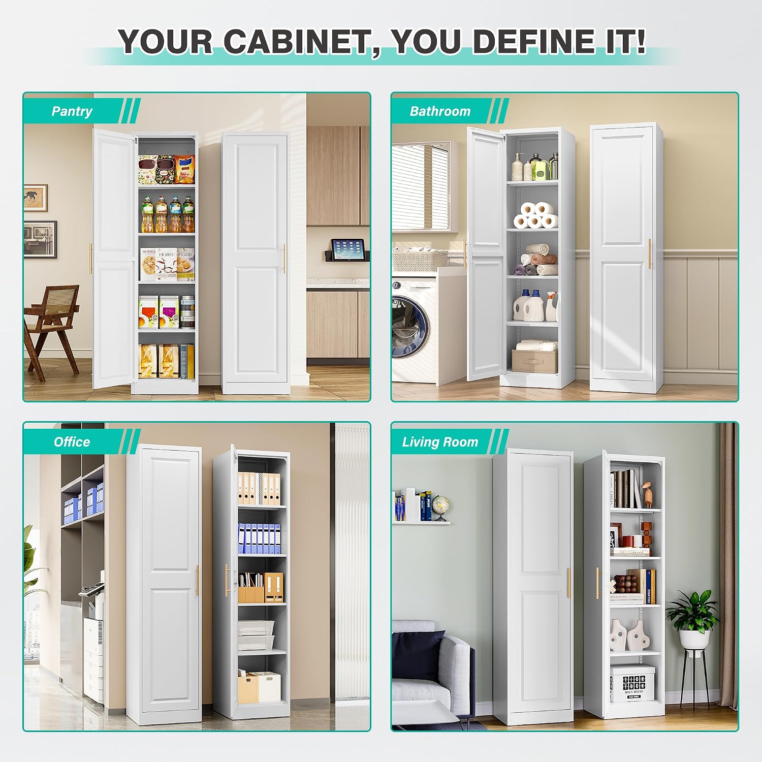Tall Narrow Storage Cabinet Wi - đánh giá và giá Home Bathroom Cabinets